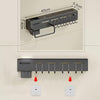 Wall-Mounted Kitchen Knife & Utensil Organizer Rack
